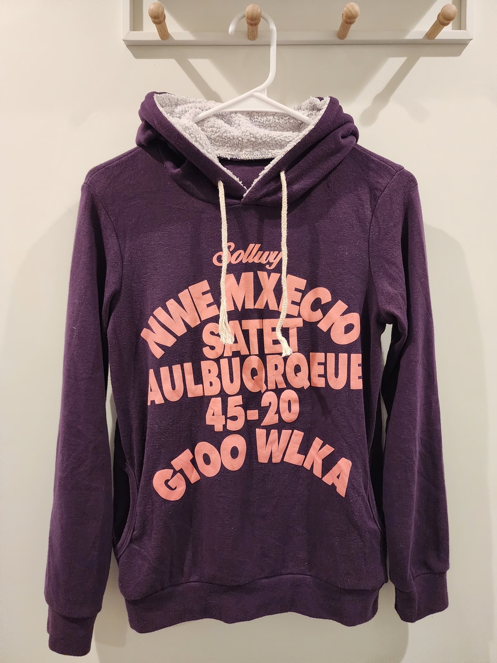 Women's Purple Hoodie